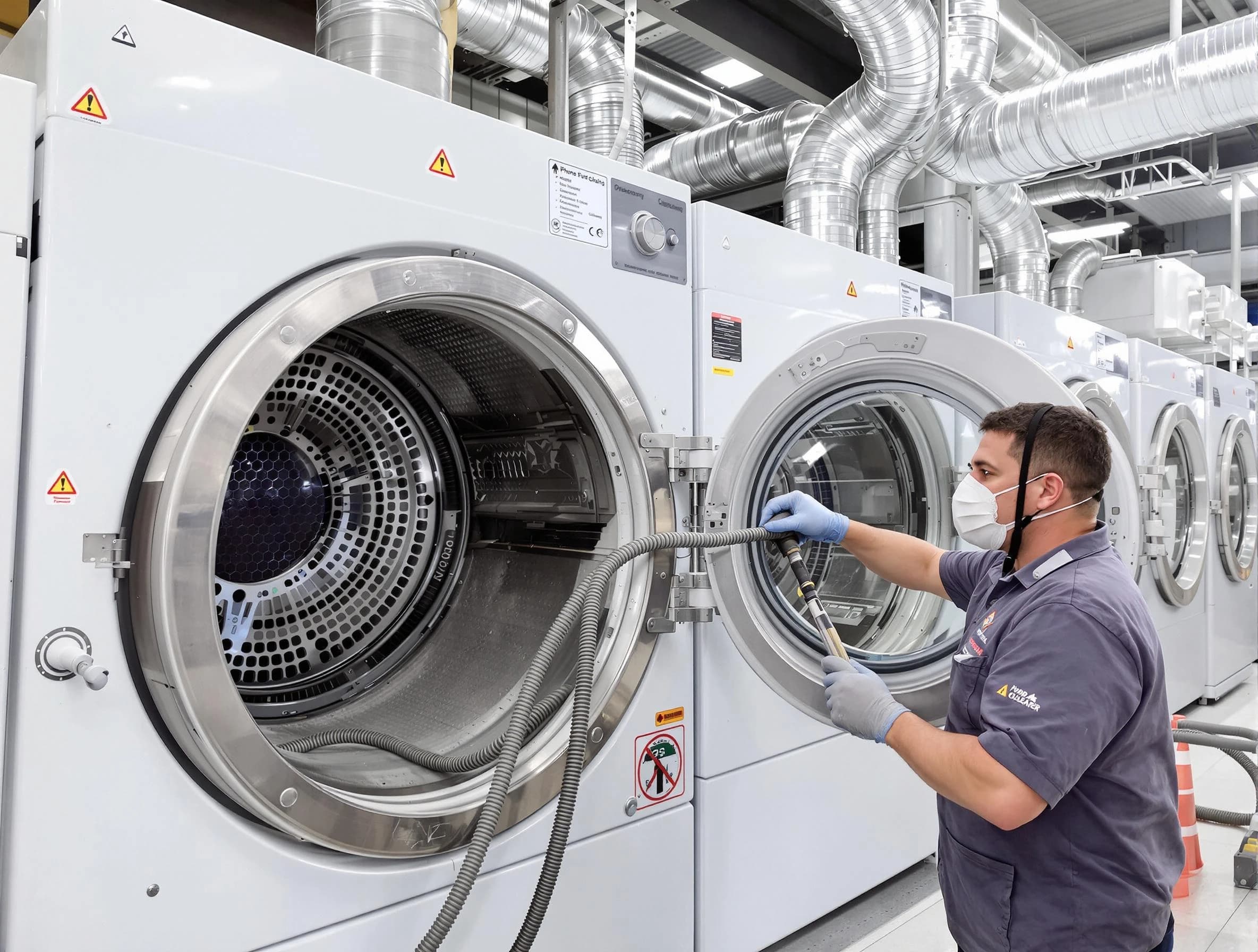 Industrial-grade dryer vent cleaning by Vinings Dryer Vent Cleaning in Vinings